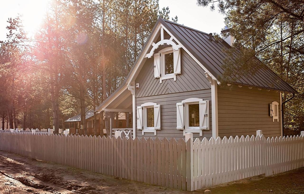 Lesna Osada Na Kaszubach - Drewniane Domy Na Wynajem Bartoszylas Exterior photo